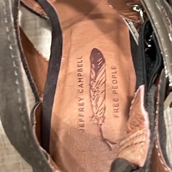 Jeffrey Campbell x Free People Hendrix Heel Khaki Olive SuedeUS 7 EU 38 NWOB - Picture 10 of 12